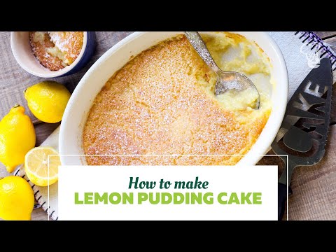 How to Make Lemon Pudding Cake | Healthy Dessert Recipe | healthEcooksc.om