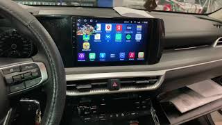 KIA K5 как снять штатную магнитолу