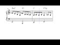 Kenny Barron - Calypso (sheet music transcription from "Kenny Barron at the Piano" Noten, partition)