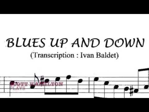 Scott Hamilton Plays : Blues up and down (Solo Transcription)
