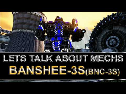 Lets talk about mechs: Banshee-3S(BNC-3S) post 1.4.157.0 patch| MWO gameplay & tips