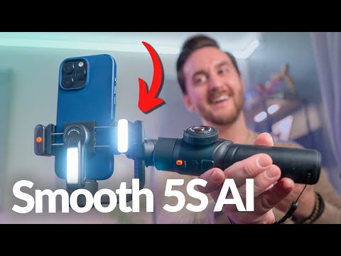 Zhiyun Smooth 5S AI Review: A Powerhouse Smartphone Gimbal with AI Tracking & Built-In Light!