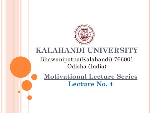 Motivational Lecture No. 4