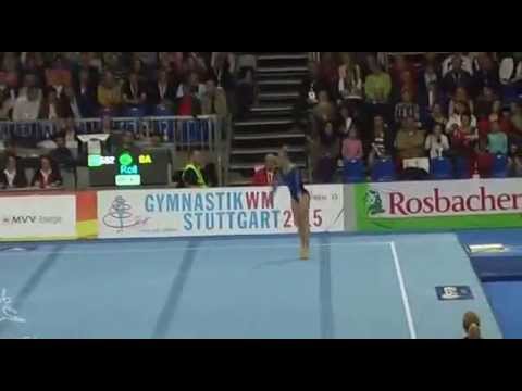 FX Katja Roll TSV Grötzingen Deutsche Meisterschaften Gerätturnen weiblich 2013 Mannheim