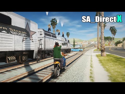 GTA San Andreas Wrong Side of the Tracks (SA_DirectX 3.0) - Remastered Graphics