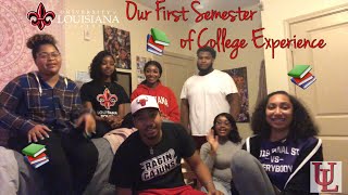 OUR FIRST SEMESTER OF COLLEGE EXPERIENCE | ULL 🌶🤟🏽❤️