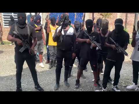 Terrifying! This is how these hooded gunmen roam Buenaventura neighborhoods - Telemedellín