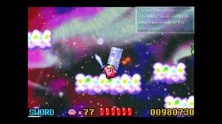 Kirby : Nightmare in Dreamland - Sword Only Perfect Run - Orange Ocean Part Two