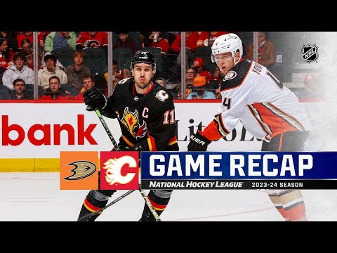 Anaheim Ducks vs Calgary Flames | April 02, 2024 | Game Highlights | NHL Regular Season