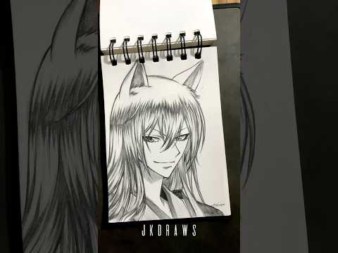 TOMOE from kamisama hajimemashita - underrated anime characters part 2 #art #tomoe #kamisamakiss