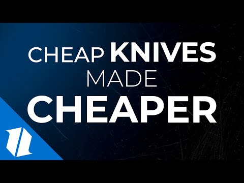 We Just Made these CHEAP Knives even CHEAPER!