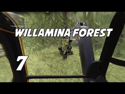 Transporting Logs Out Of The Forest - Farming Simulator 19 Willamina Forest - Timelapse 7#
