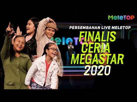 Finalis Ceria Megastar 2020 | Persembahan Live MeleTOP | Nabil Ahmad & Kak Lina Pom Pom