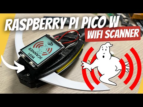 YouTube Thumbnail for Raspberry Pi Pico W Ghostbusters PKE style Wi-Fi Scanner