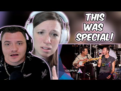 Coldplay - Fix You Featuring Michael J. Fox Glastonbury 2024 REACTION