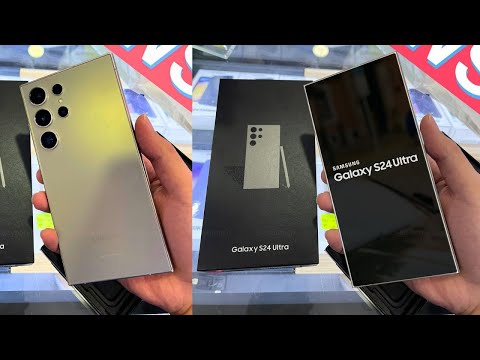 UNBOXING Samsung Galaxy S24 Ultra - Hands-on First Impression!