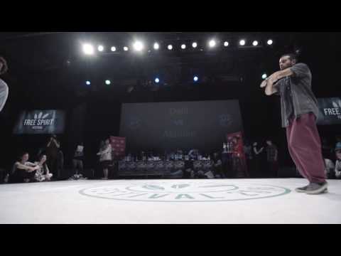 Aladdin vs Dalil - 1 vs 1 Popping Extra Round  - Free Spirit Championship 2016