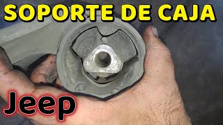 Como CAMBIAR un SOPORTE  de TRANSMISIÓN en Jeep Liberty |  Con HERRAMIENTAS BÁSICAS 🔧✔