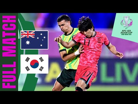Australia vs Korea Republic | Full Match | AFC U23 Asian Cup™ 2026 – Quarter-Finals
