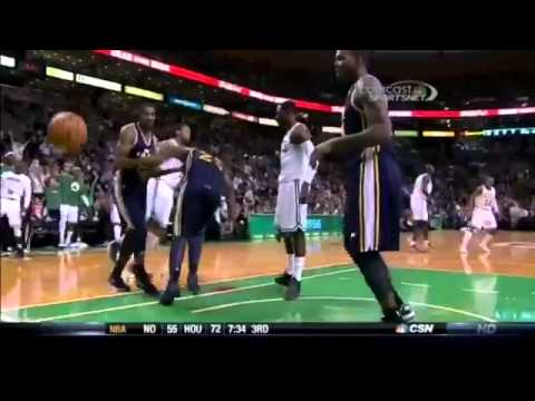 Jeff Green Dunks On Al Jefferson - Utah Jazz Boston Celtics Highlights November 14 2012 NBA