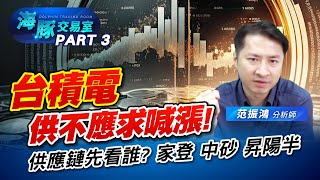 台積電供不應求! 擴產又擴廠誰受惠? #3680家登 #1560中砂 #8028昇陽半 #3131弘塑 #3583辛耘 (圖)