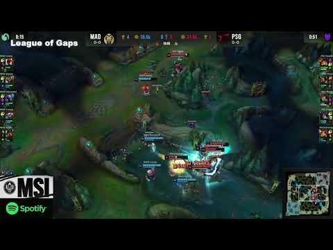 TEAM Gap MAD vs PSG | MSI 2021