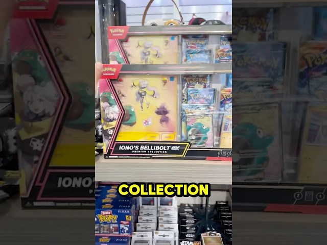 Vídeo relacionado con Pokémon Colección prémium Bellibolt ex de e-Nigma de JCC Pokémon (1 Carta holográfica con ilustración expandida, 6 Sobres de Mejora y Figuras acrílicas)