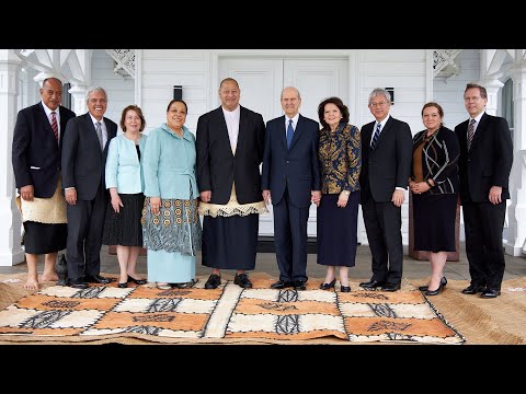 Church Leaders' Spouses Visit with Her Majesty Queen Nanasipau‘u of Tonga