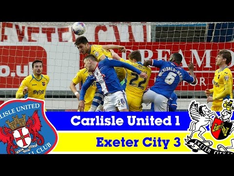 Carlisle United 1-3 Exeter City (7/3/15) - Sky Bet League 2 Highlights 2014/15