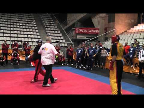 05.11.10 WM-ISKA Viertelfinale World-Champion Frank Schneider 2.Runde  vs Spanien in Alicante