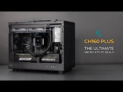 Das ultimative Micro ATX Gaming PC Build | DeepCool CH160 Plus | 9800X3D & RTX 5080 | SF850