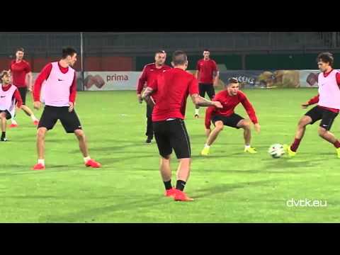 2014. július 16. Lovecsben edzett a DVTK