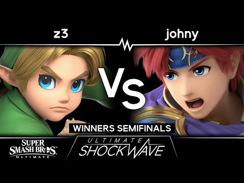 USW 73 - z3 (Young Link) VS johny (Roy, Ike, Chrom) - Winners Semifinals - SSBU