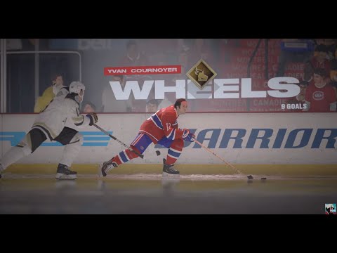 Montreal Canadiens Yvan Cournoyer Uses His Wheels To Score