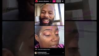 Common & Tiffany Haddish Hop On IG Live Together Amid Breakup Rumors