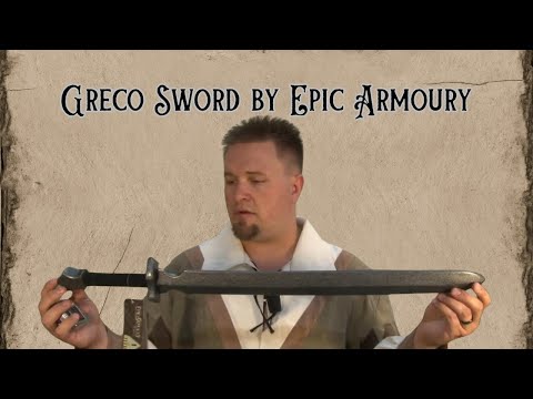 Larp Weapon Review Greco Sword by Epic Armoury