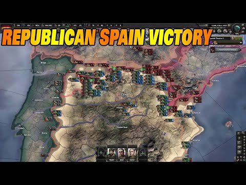 Hoi4 La Resistance - How to win the Civil War as Republican Spain
