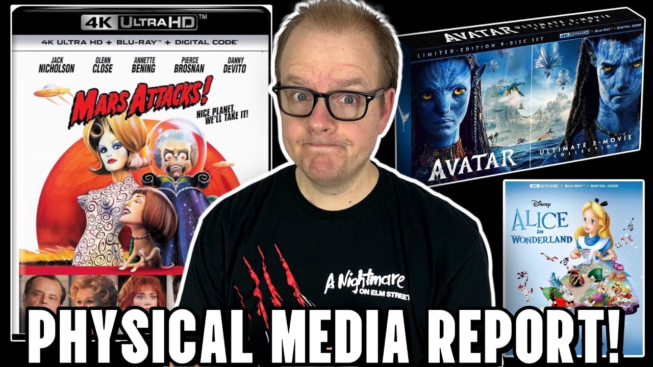 Mars ATTACKS, Alice In Wonderland, And MORE Avatar! | The Physical MEDIA Report #311