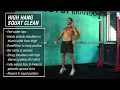 High Hang Squat Clean