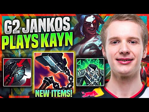 JANKOS PICKS KAYN WITH NEW ITEM GOREDRINKER! - G2 Jankos Plays Kayn JUNGLE vs Nidalee | Preseason 11
