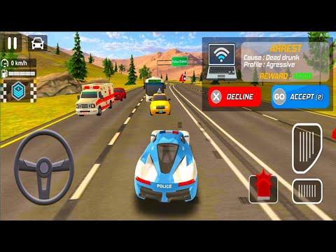 Police Car Chase cop Simulator  - Police Dirft Car Driving  -  Car game Android gameplay Ep.39