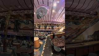 Carnival Splendor Black Pearl Dining Room Deck 3 and 4 #carnivalsplendor #blackpearl