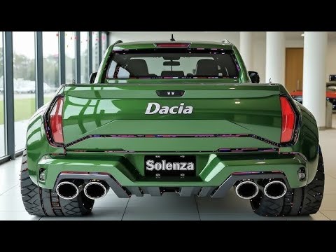 🇩🇪 2026 Dacia Solenza Pickup unveiled! The cheapest pickup in Europe? Nobody expected that! 🚙💥