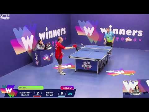 WINners CUP table 2  26.11 Kuzmenko Dmitrii - Maliuk Sergei  20:00