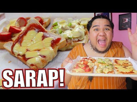 Gagawa tayo ng NO BAKE PIZZA (TASTY BREAD lang bes!) | Lutobaninat #6