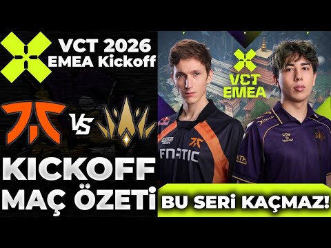 FNATIC vs BBL MATCH HIGHLIGHTS | VCT 2026: EMEA Kickoff