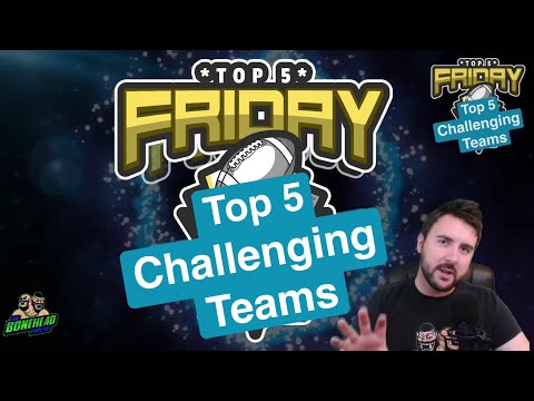 Top 5 Challenging Blood Bowl Teams - Top 5 Friday (Bonehead Podcast)