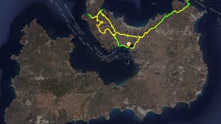 preview picture of video 'RoadCycling, Plathiena, Firopotamos, Milos, Greece'
