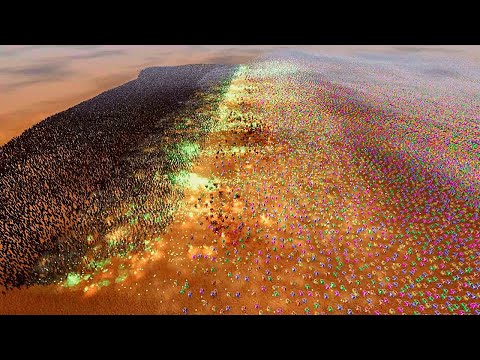 100000 Ghost VS 100000 Juice Man - Ultimate Epic Battle Simulator 2 - UEBS 2 @draculasaurus_yt