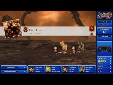 THEATRHYTHM FINAL BAR LINE - Titan Lost [FFXVI] (Ultimate Perfect Chain)